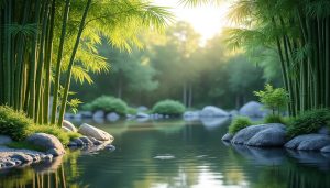 créez une atmosphère apaisante dans votre jardin grâce à une déco extérieure zen avec bassin d’eau et bambou. découvrez nos conseils pour transformer votre espace extérieur en véritable havre de paix.