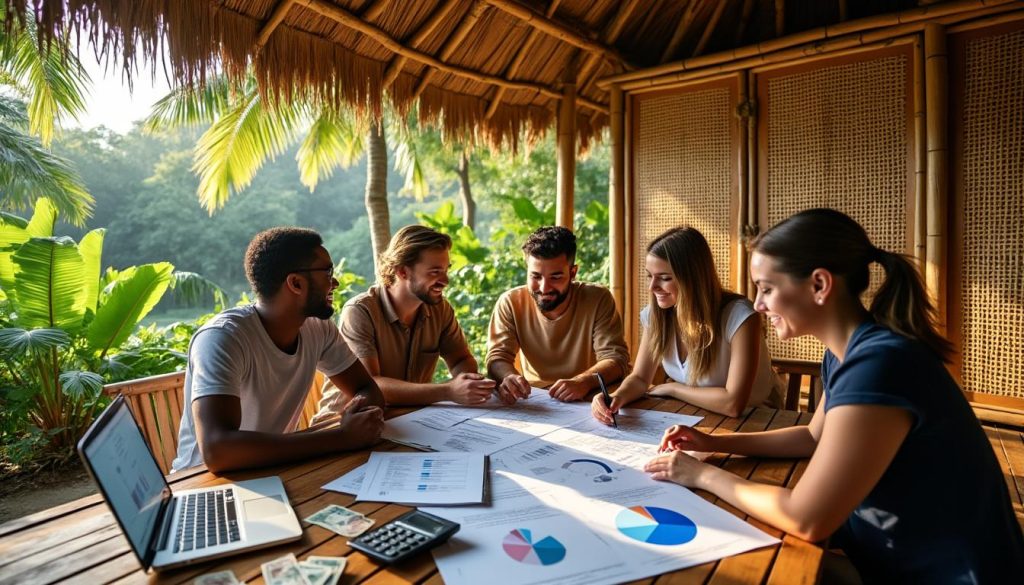 découvrez les différentes options pour financer la construction d'une maison en bambou, un choix écologique et économique.