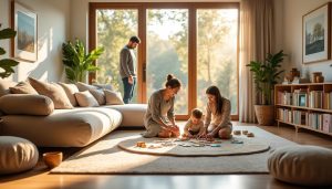 découvrez comment créer un habitat sain pour vos enfants en posant les bases d'un foyer familial équilibré, favorisant leur bien-être et leur développement.