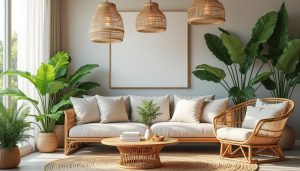 découvrez comment le bambou et le rotin forment un duo gagnant pour une décoration naturelle, élégante et pleine de charme dans votre intérieur.