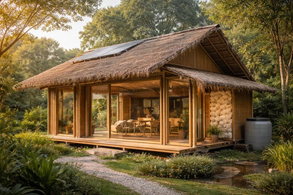 découvrez comment construire une maison écologique en bambou, alliant isolation naturelle et design contemporain minimaliste pour un habitat durable et esthétique.