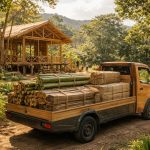 découvrez comment transporter efficacement des matériaux écologiques pour construire votre maison en bambou, alliant durabilité et respect de l'environnement.